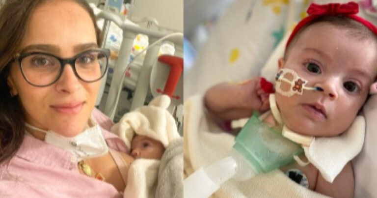 Após a Virada de Ano, Letícia Cazarré vem diretamente da UTI para dar notícia sobre a filha