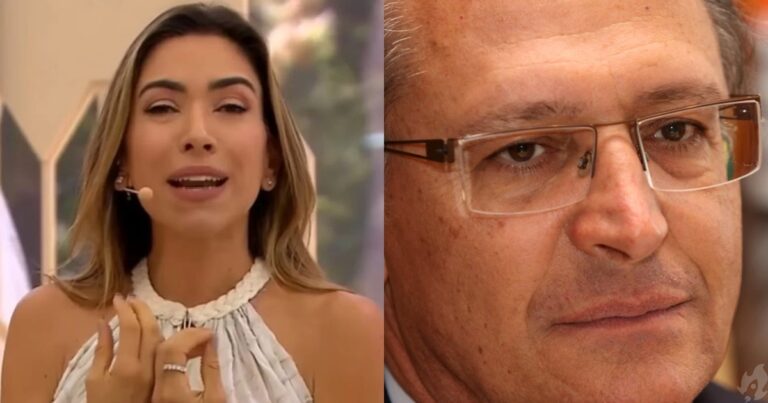 Patrícia Abravanel entrevista Geraldo Alckmin no SBT e o deixa em saia justa: ‘Safado, ladrão e corrupto’