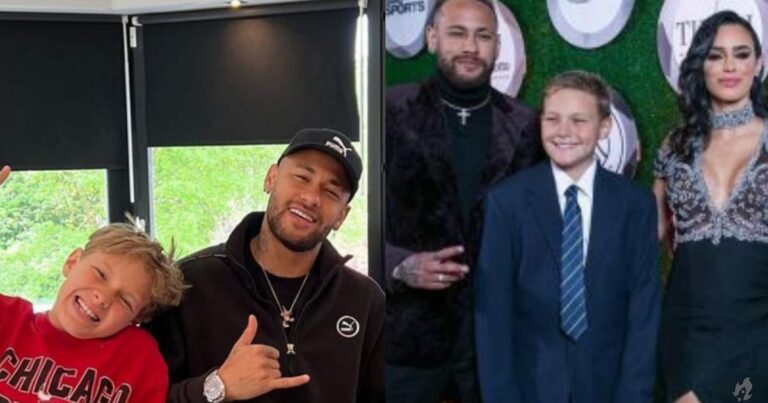 Prato servido no aniversário do filho de Neymar se torna alvo de piadas na internet: “Coitadinho”