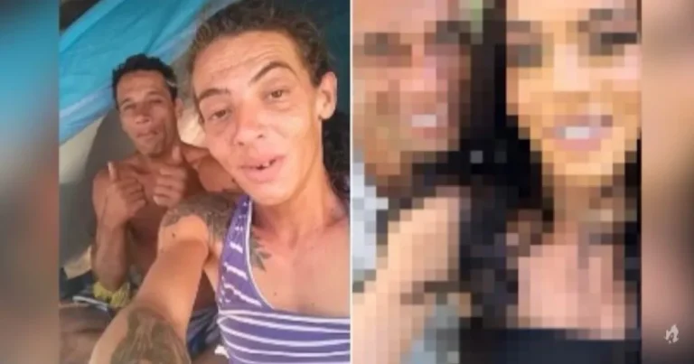 Antes e depois do casal ‘maloka’ que viralizou nas redes sociais mostrando a rotina de viver nas ruas vai te deixar incrédulo