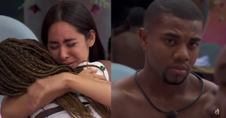 Isabelle fica aos prantos no BBB 24 após briga com Davi e fala de saudade da família