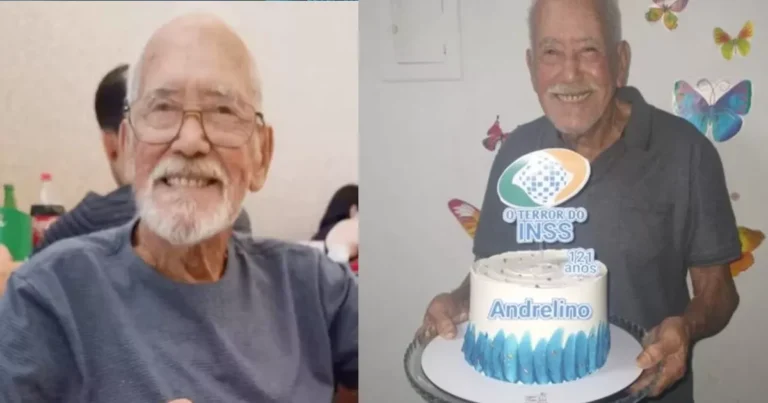 Conhecido como terror do INSS, idoso completa 123 anos