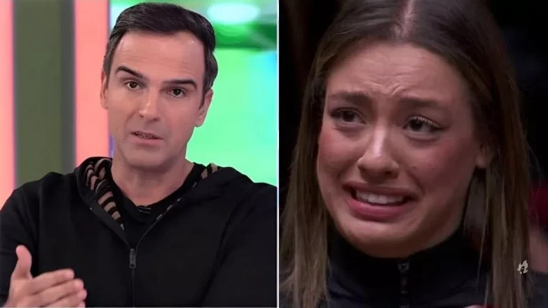 BBB 24: Beatriz não consegue segurar o choro ao vivo com comentário de Tadeu Schmidt: ‘Demais’