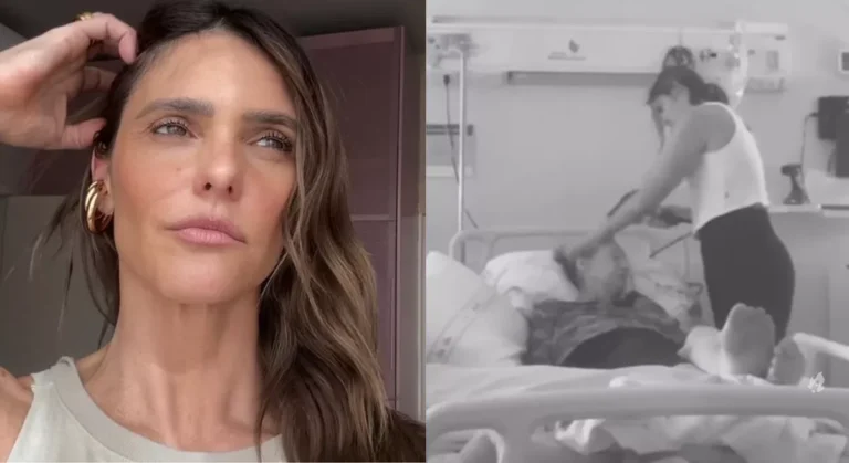 Fernanda Lima comove as redes sociais ao mostrar imagens da mãe no hospital antes da morte