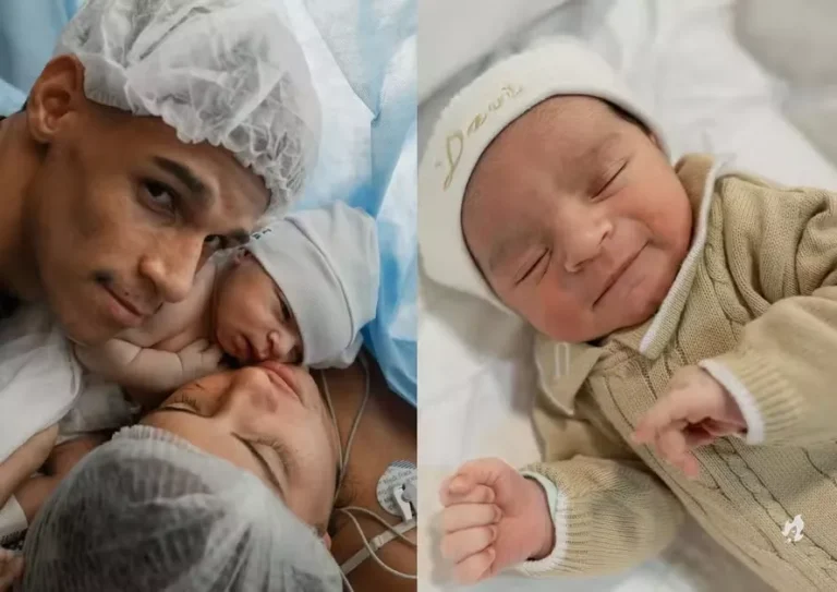 Nasce o primeiro filho de Luva de Pedreiro: “Nosso maior presente”