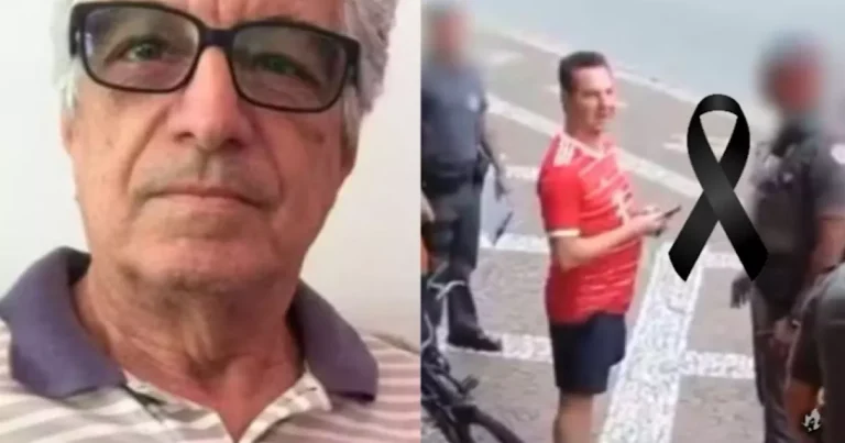 Homem que aplicou ‘voadora’ em idoso é identificado; vítima não resistiu