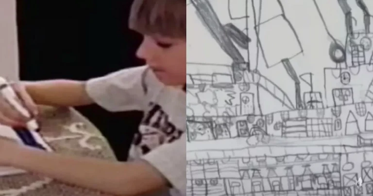 Criança diz estar ‘em paz sabendo que morreu no Titanic’ após fazer desenhos perturbadores da tragédia