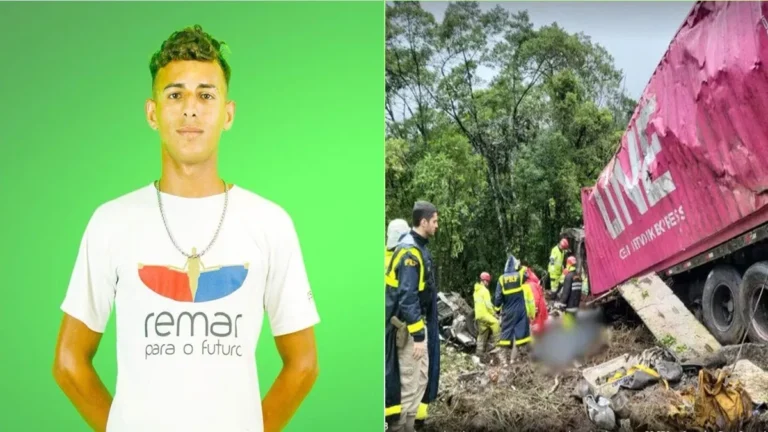 Quem é o atleta de 17 anos, único sobrevivente do acidente da van com 9 vítimas fatais