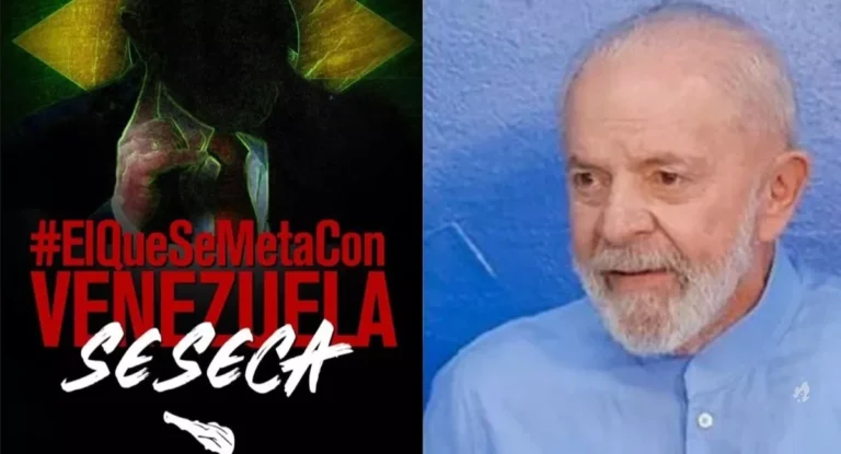 Após medida do governo brasileiro, Polícia da Venezuela ameaça Brasil em publicação com imagem de Lula