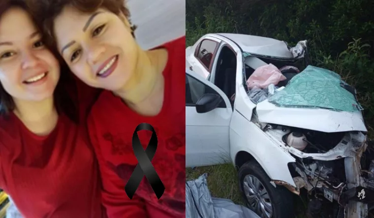 Mãe e filha que morreram em grave acidente em SC são identificadas