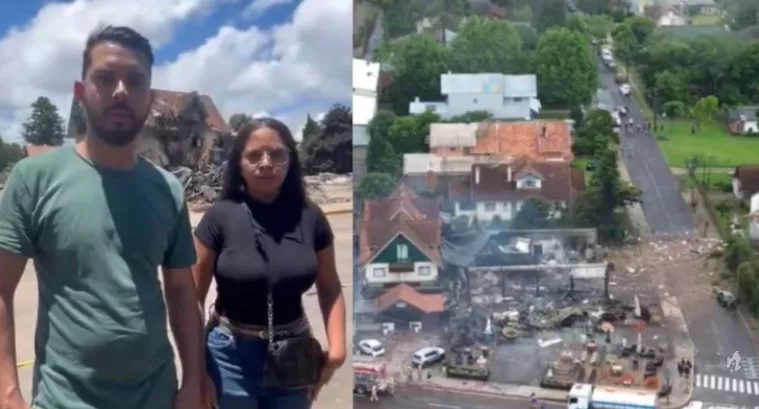 Casal hospedado em pousada atingida por avião fugiu pela janela: ‘Barulho ensurdecedor’