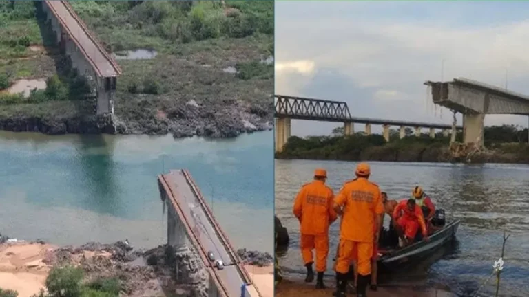 Confira as cidades afetadas por ácido e pesticida despejados em queda de ponte