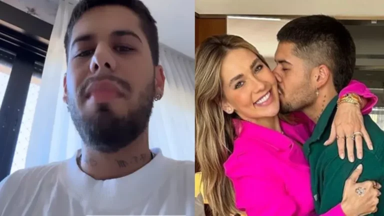 Zé Felipe se irrita e defende Virginia após vídeo falso: ‘Coloca a cara da mãe’