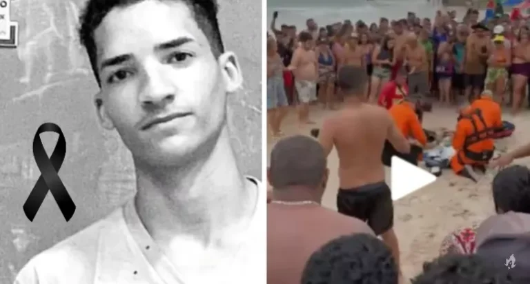 Vídeo: Jovem não resiste após salvar a vida da esposa em praia no AL