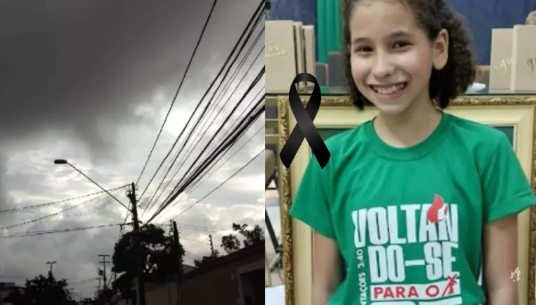 Adolescente morre no CE ao encostar em cabo energizado enquanto brincava na chuva