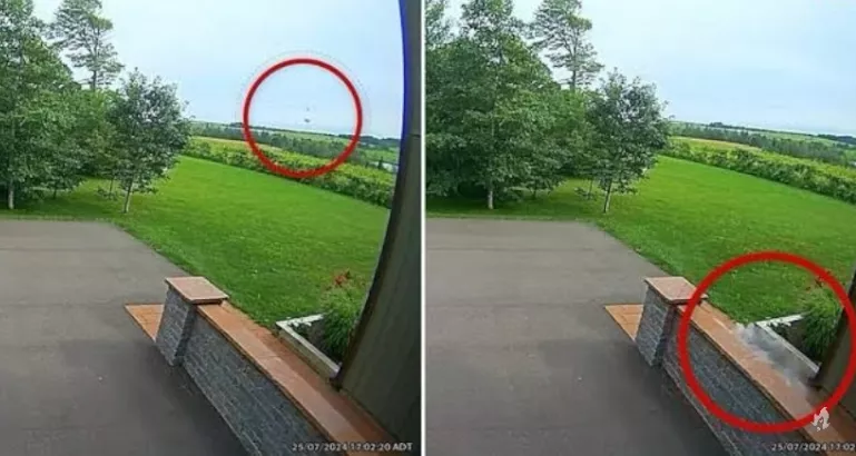 Vídeo mostra queda de meteorito em casa no Canadá