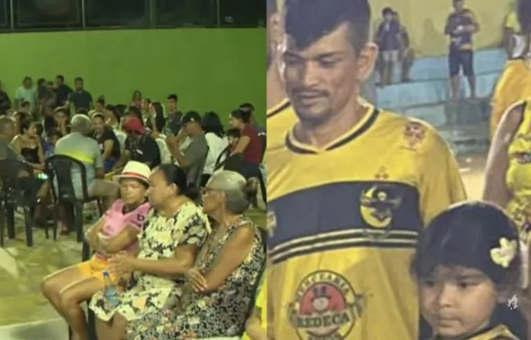 Velório de pai e filha vítimas de deslizamento é marcado por grande comoção; vídeo
