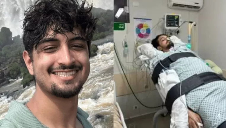 Rapaz de 24 anos perde os movimentos após dor na nuca e desabafa: ‘Choro muito’