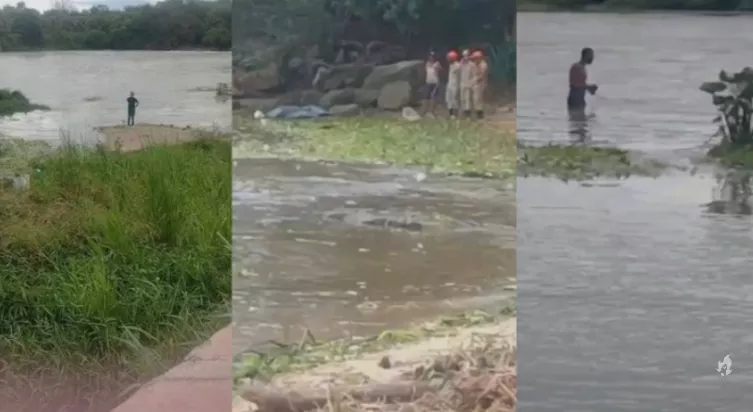 Mulher morre após ser levada pela correnteza durante batismo no RJ