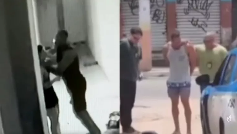 Marido é preso por morte de personal trainer no RJ, e vídeo de câmera de segurança vem à tona