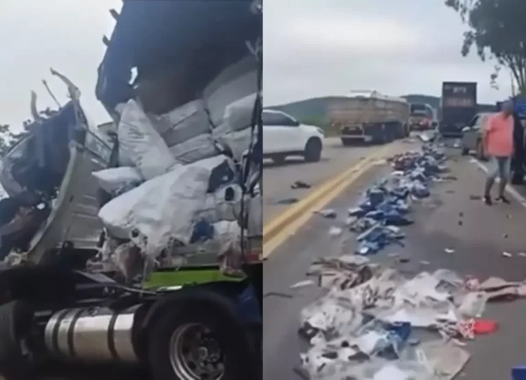 Homem perde a vida em batida após permitir que filho de 16 dirigisse carreta