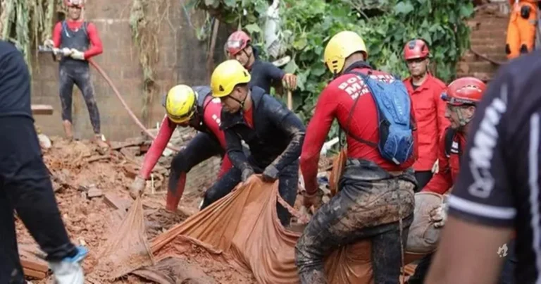 Sobe para 11 o número de pessoas que perderam a vida após fortes chuvas em MG, dizem Bombeiros
