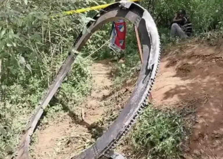 Anel misterioso de 500 kg cai no Quênia: ‘Parte de objeto espacial’