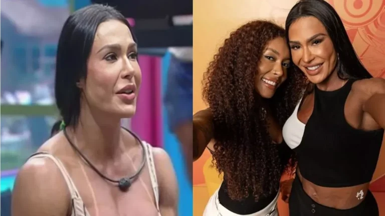 BBB 25: Gracyanne Barbosa chama a atenção de Giovanna: ‘Não precisa falar assim’