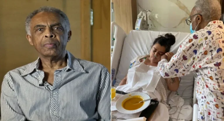 Gilberto Gil rompe o silêncio e comenta sobre estado de saúde de Preta Gil, em recuperação após cirurgia