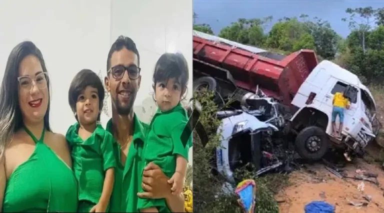 Tragédia: Quatro pessoas da mesma família perdem a vida em acidente na Bahia