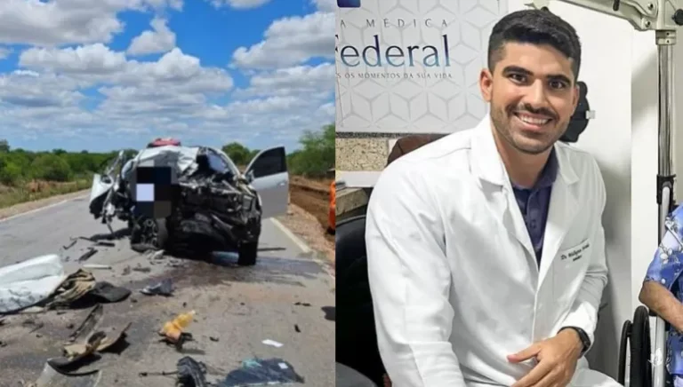 Trágico acidente na BR-116 tira a vida de médico cearense de 32 anos