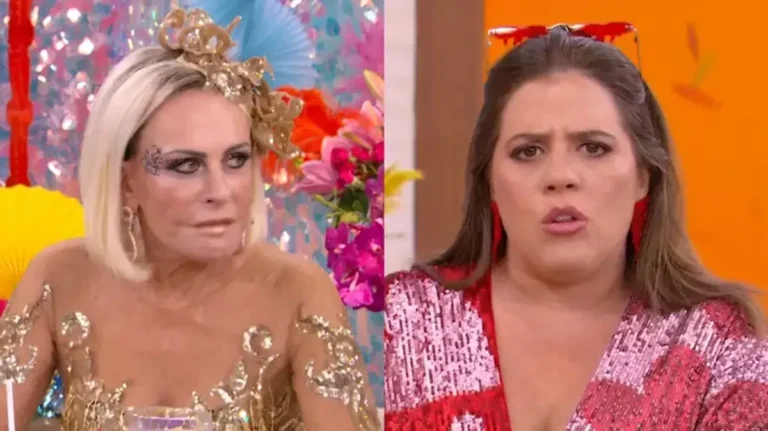 Ana Maria Braga dá bronca em Tati e Louro por causa do BBB 25: ‘Não ri dessas pessoas’