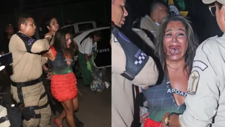 Mulher presa por morder pessoas em camarote na Sapucaí responde por 3 crimes