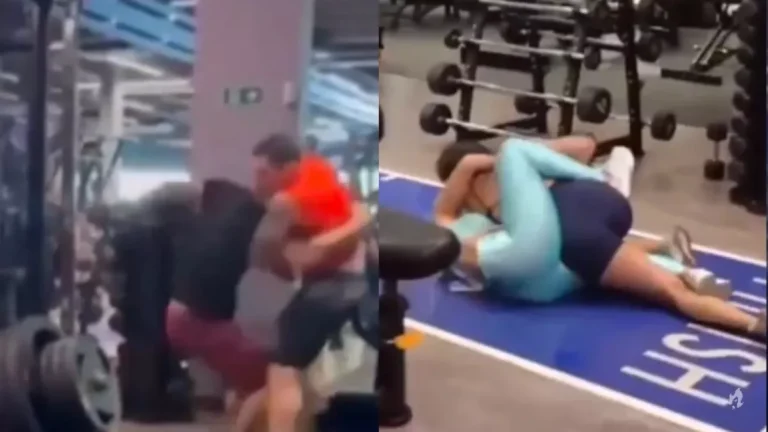 Casais trocam socos e chutes em academia no PA, vídeo viraliza, e testemunhas revelam suposto motivo da briga