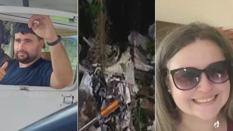 Mensagem de piloto enviada à mãe minutos antes de queda de avião no litoral de SP é divulgada
