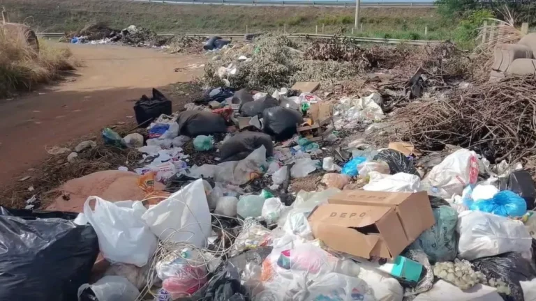Sofás, colchões e lixo orgânico: lixão clandestino toma via de Limeira e gera transtornos a moradores