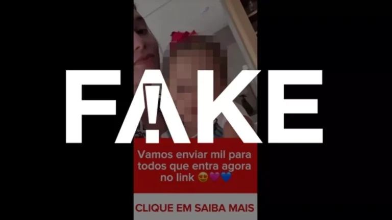 É #FAKE vídeo de Virginia Fonseca ao lado de filha anunciando PIX de R$ 1 mil para seguidores; trata-se de golpe
