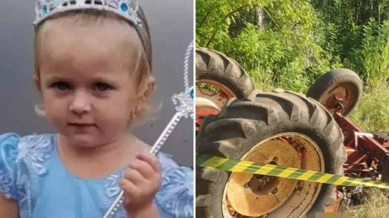 Tragédia! Criança de dois anos perde a vida atropelada por trator da família em SC: ‘Anjo’