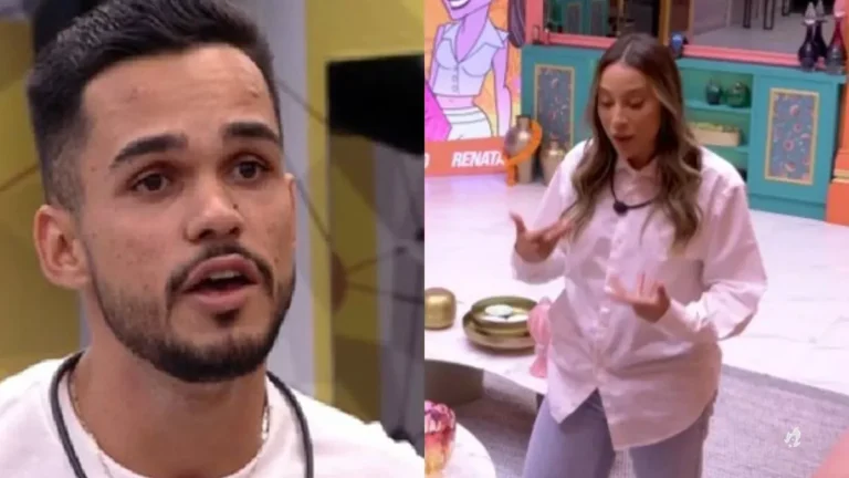 BBB 25: João Pedro confronta Renata após receber informação externa