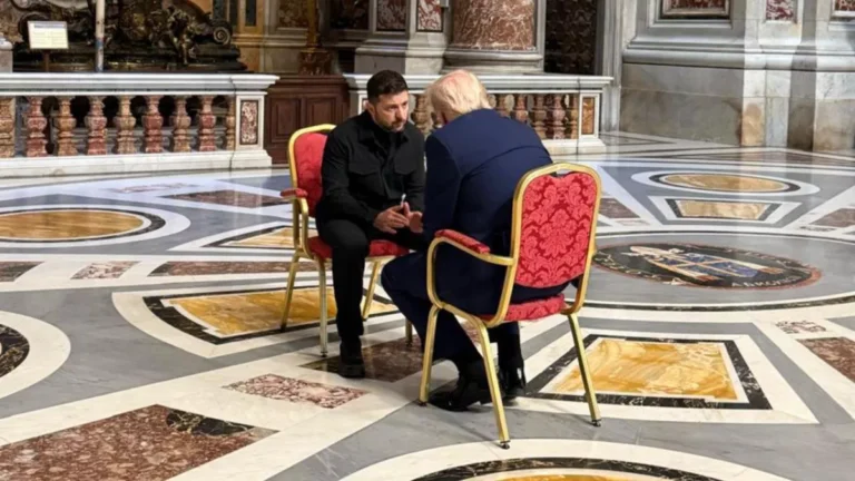 Trump teve reunião “muito produtiva” com Zelensky antes do funeral do papa