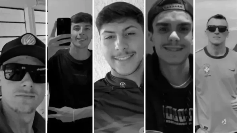 Grave acidente tira a vida de cinco jovens na rodovia BR-280, em Santa Catarina