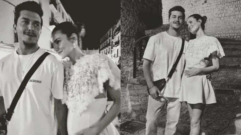 Camila Queiroz publica álbum de fotos com Klebber Toledo em Ibiza
