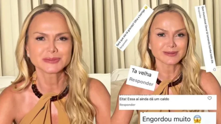 Eliana desabafa e mostra críticas que recebe sobre sua idade