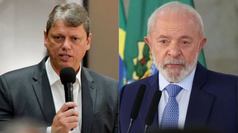 Em reunião ministerial, Lula projeta Tarcísio como candidato à Presidência