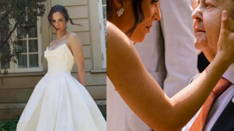 Muita emoção! Lara Silva exibe foto inédita com Faustão em seu casamento: Maior presente