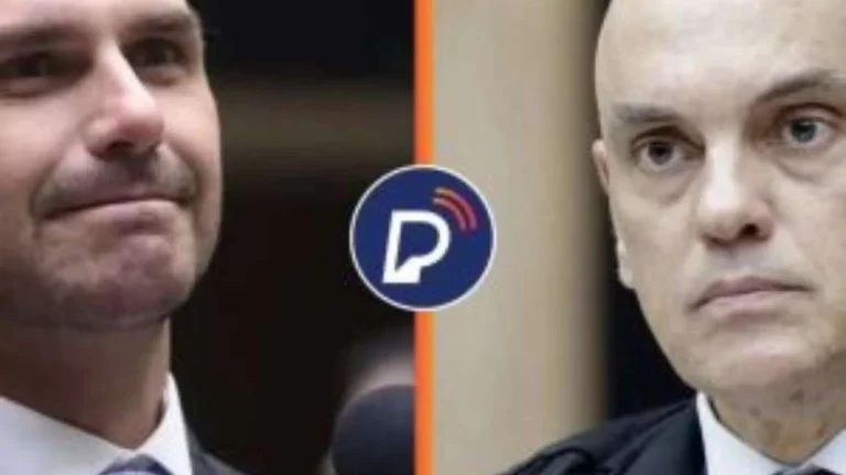 Moraes diz que Eduardo Bolsonaro está nos EUA para fugir da lei e evitar punições no Brasil