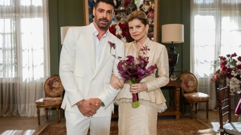 “Vale Tudo”: César tem crime revelado durante casamento com Odete