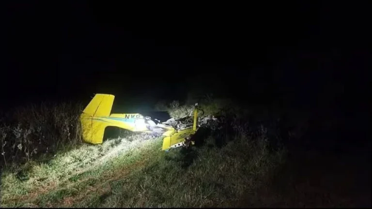 Baixa visibilidade, colisão e incêndio: entenda queda de avião no Pantanal