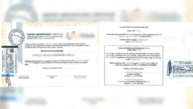 Polícia investiga esquema de venda de diplomas falsos; uma mulher foi presa