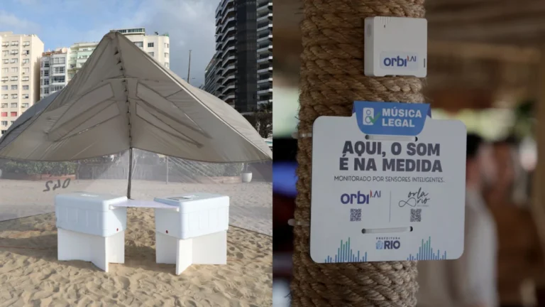 Praias do Rio têm novo modelo de barracas e sistema para monitorar ruídos